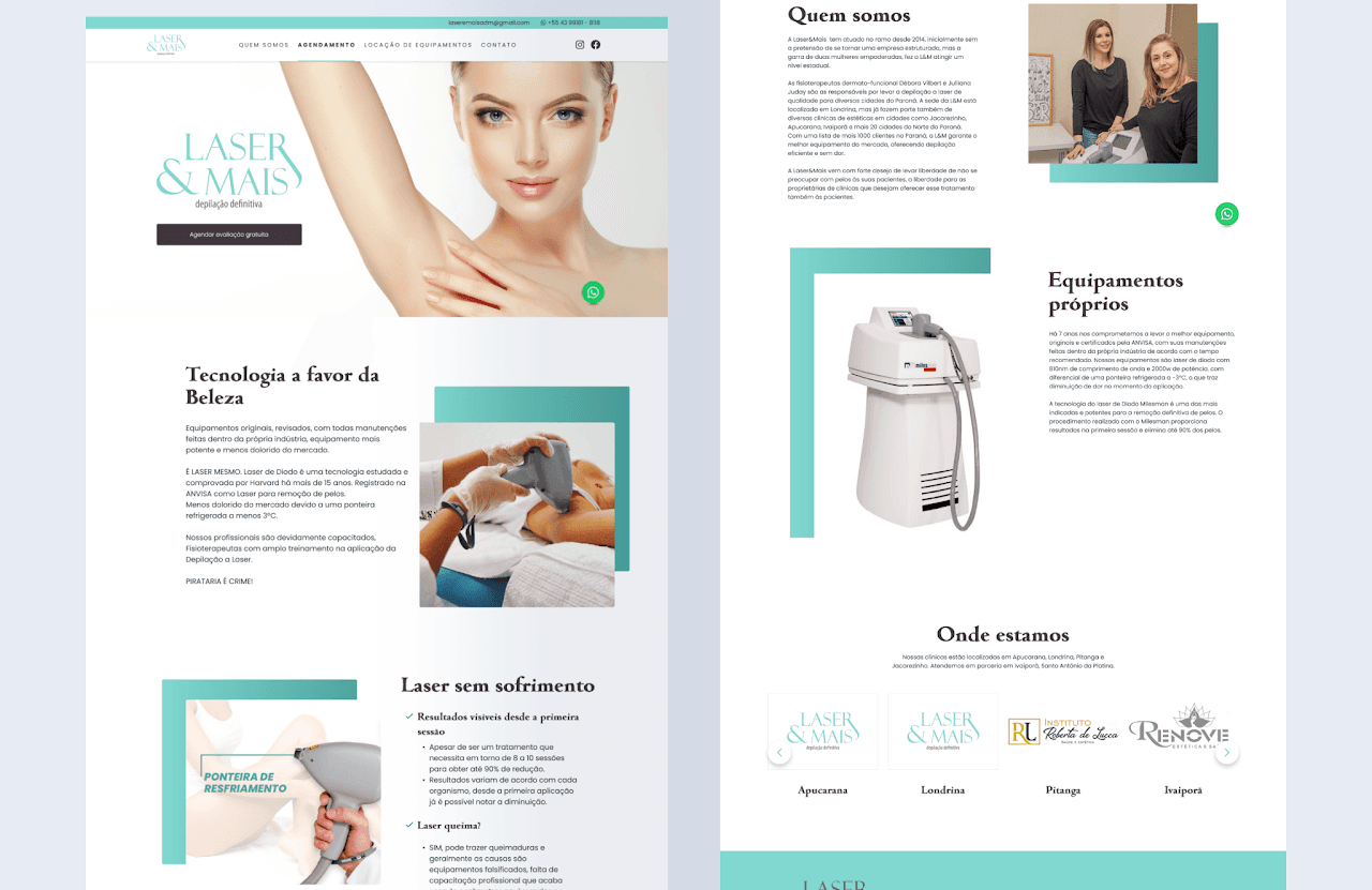 Imagem do projeto Laser e Mais