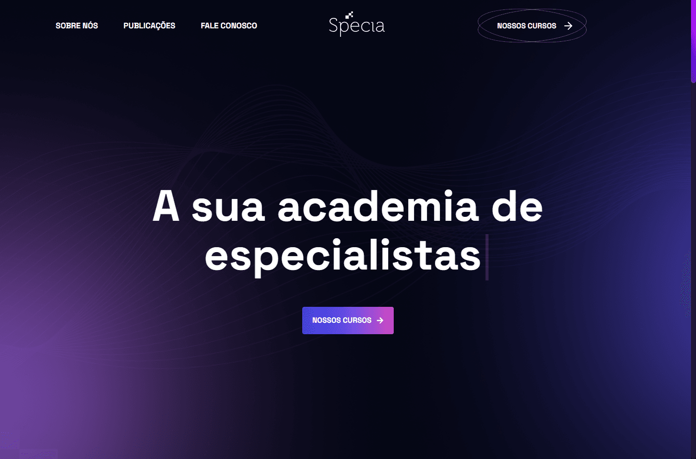 Imagem do projeto Specia Tech Academy