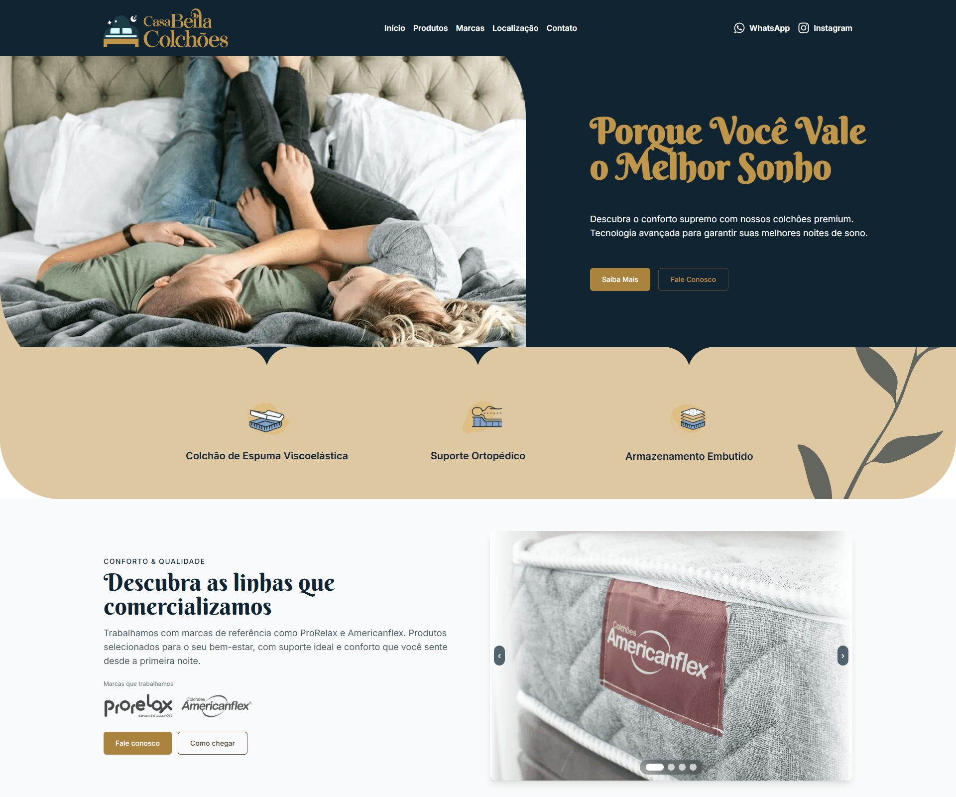Imagem do projeto Casa Bella Colchões